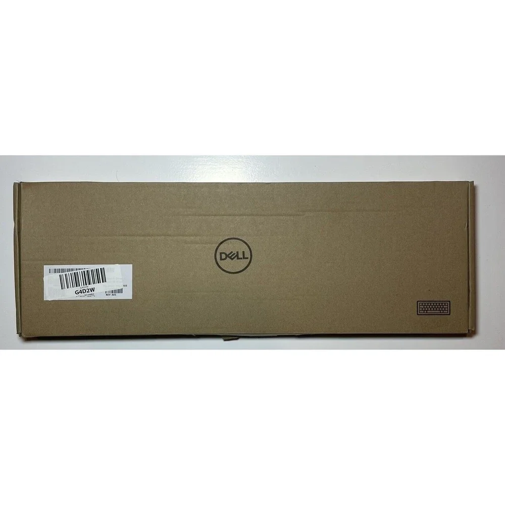 NEW! Dell Slim Black USB Wired KB216 Desktop Keyboard Standard 104 Key QWERTY